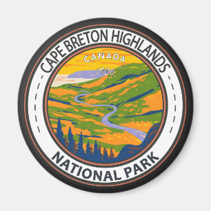Cape Breton Highlands National Park Canada Abzeich Magnet