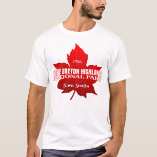 Cape Breton Highlands NP (Ahornblatt) T-Shirt