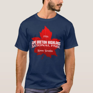 Cape Breton Highlands NP (Ahornblatt) T-Shirt