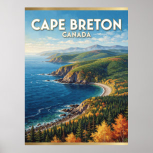 Cape Breton Kanada Atlantische Highlands Poster