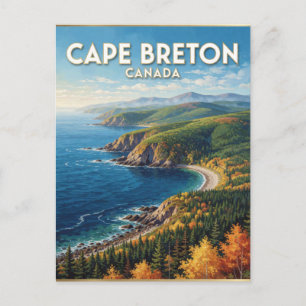 Cape Breton Kanada Atlantische Highlands Postkarte