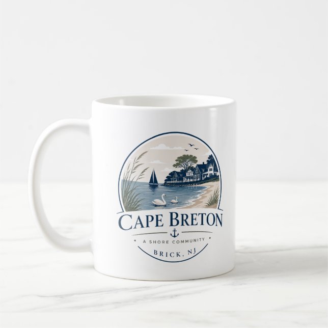 Cape Breton Schwan & Shore Tasse (Links)