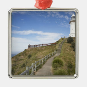 Cape Byron Lighthouse, Cape Byron (Australien 2 Silbernes Ornament