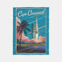 Cape Canaveral Florida Illustration Art