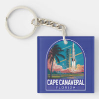 Cape Canaveral Florida Illustration Art