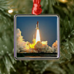 Cape Canaveral Florida Launch Pad Ornament Aus Metall<br><div class="desc">Cape Canaveral Launch Pad,  famous event.</div>