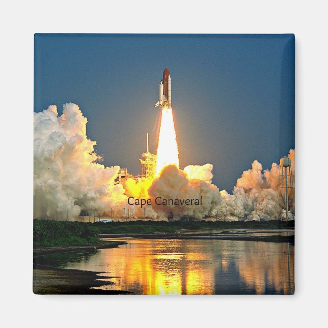 Cape Canaveral Launch Pad Magnet (Vorne)