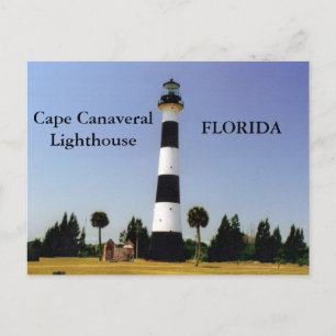 Cape Canaveral Lighthouse, Florida Postcard Postkarte