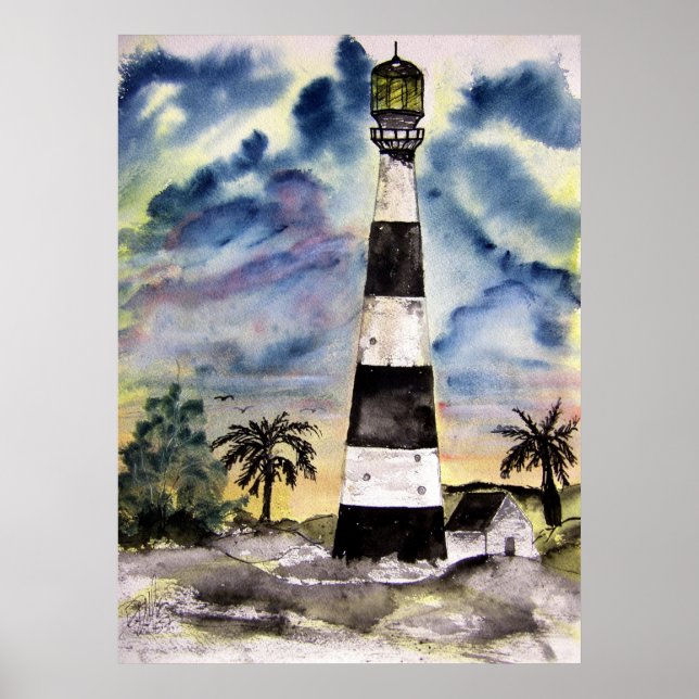 Cape_canaveral_lighthouse Poster (Vorne)