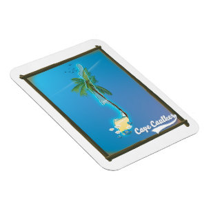 Cape Caulker Reiseplan Magnet
