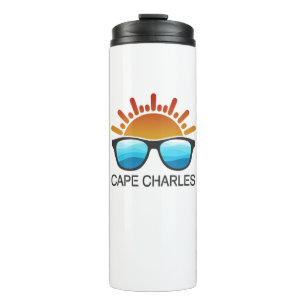 Cape Charles Beach Virginia Sonnenbrillen Thermosbecher