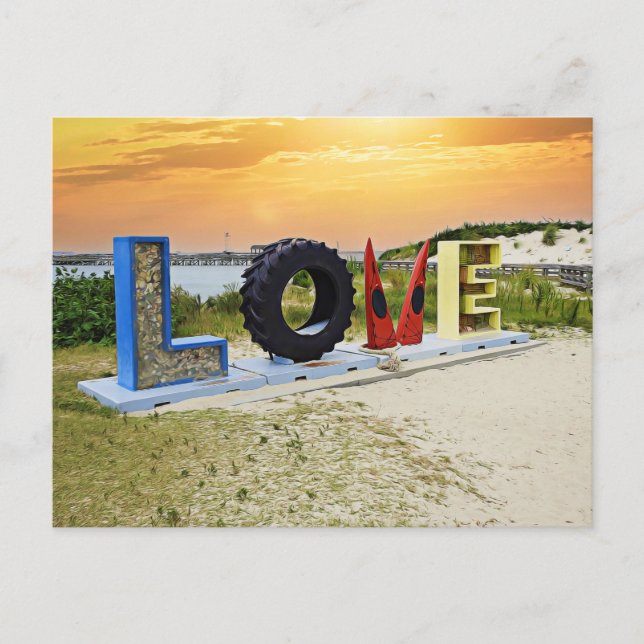 Cape Charles - Eastern Shore -- Virginia Postkarte (Vorderseite)