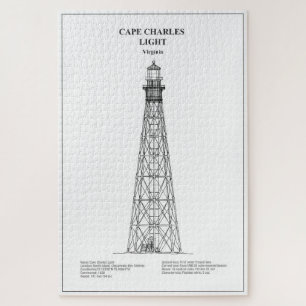 Cape Charles Lighthouse - Virginia - BD Puzzle