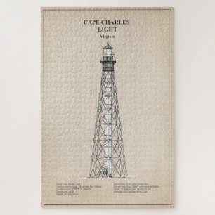 Cape Charles Lighthouse - Virginia - SBD Puzzle