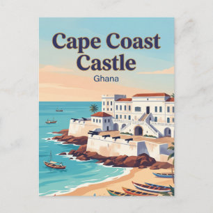 Cape Coast Castle Ghana Postkarte
