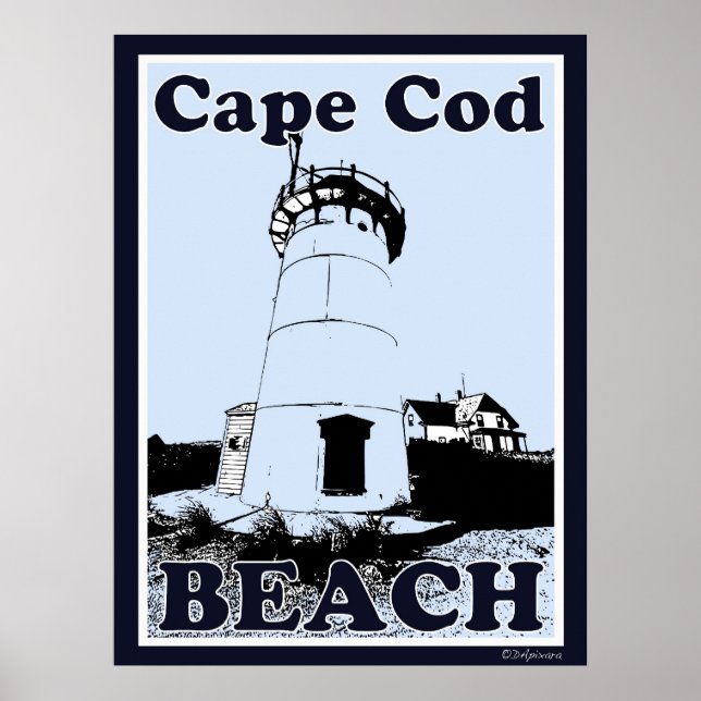 Cape Cod Beach Poster (Vorne)