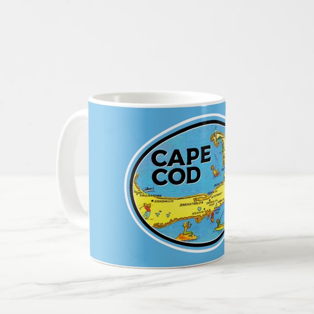 Cape Cod Blue Tasse (Vorderseite Links)