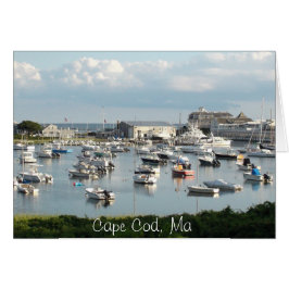 Cape Cod Card, "Wünschend du warst hier"
