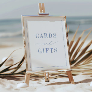 CAPE COD Coastal Blue Cards and Gifts Poster