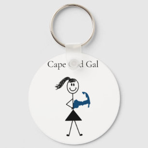 Cape Cod Gal Tote Bag Schlüsselanhänger