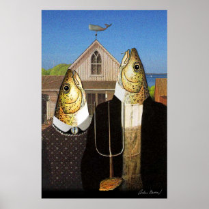 Cape Cod Gothic Poster