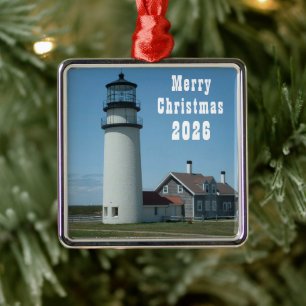 Cape Cod, Highland Leuchtturm-Ornament Ornament Aus Metall