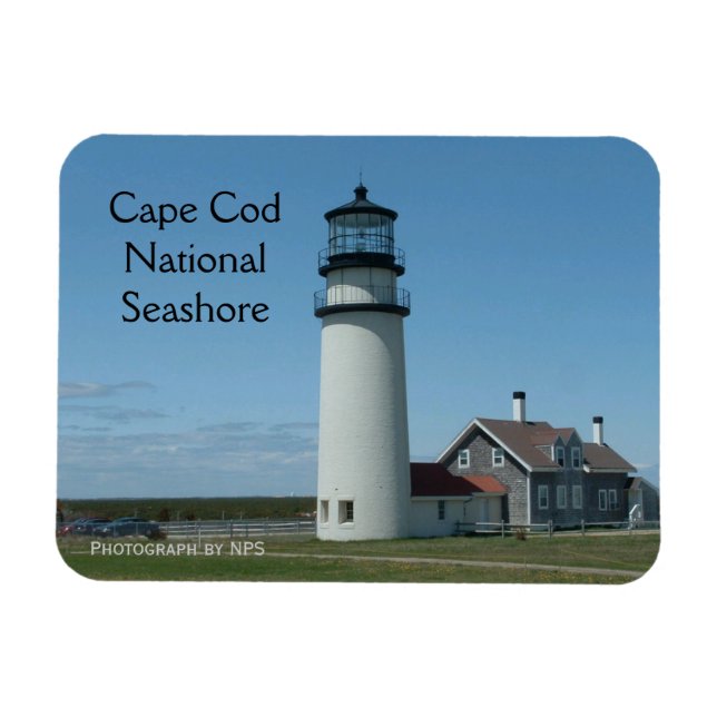 Cape Cod, Highland Lighthouse Magnet (Horizontal)