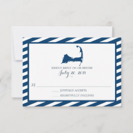 Cape Cod | HochzeitsrSVP RSVP Karte