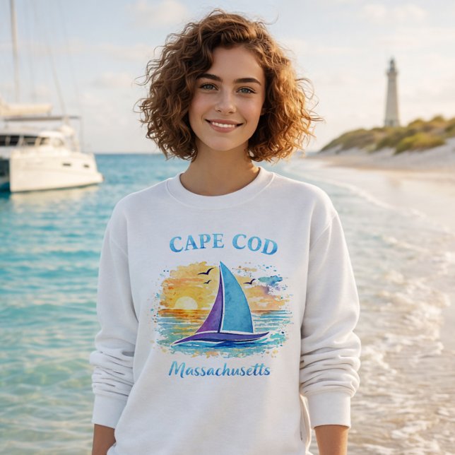 Cape Cod Hübscher Strand Küsten Sweatshirt (Von Creator hochgeladen)