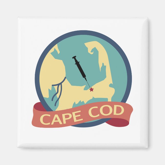 Cape Cod Icon Magnet (Vorne)