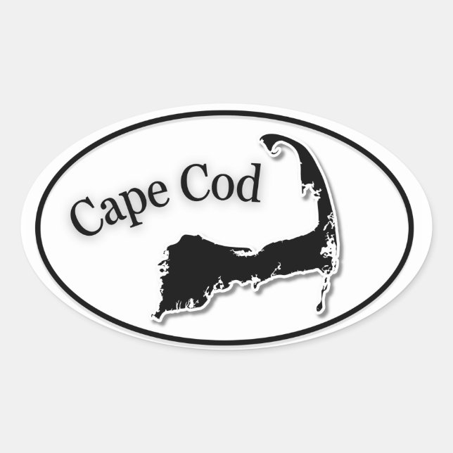 Cape Cod kiss cut Aufkleber (Vorderseite)