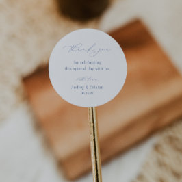 CAPE COD Küste Minimalistische Hochzeit Vielen Dan Runder Aufkleber