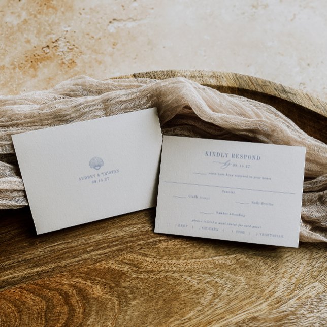 CAPE COD Küstenmahlzeit RSVP Karte (Von Creator hochgeladen)