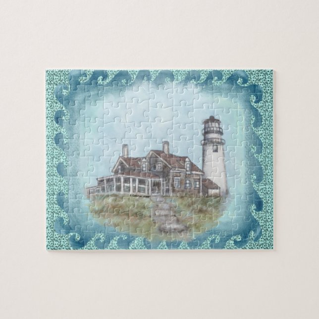 Cape Cod Leuchtturm Puzzle (Horizontal)
