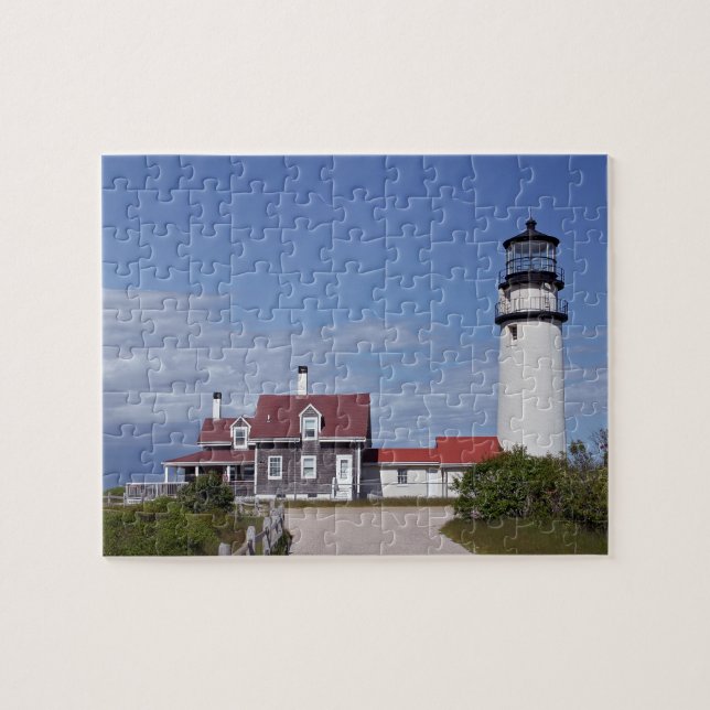 Cape Cod-Leuchtturm-Puzzlespiel Puzzle (Horizontal)