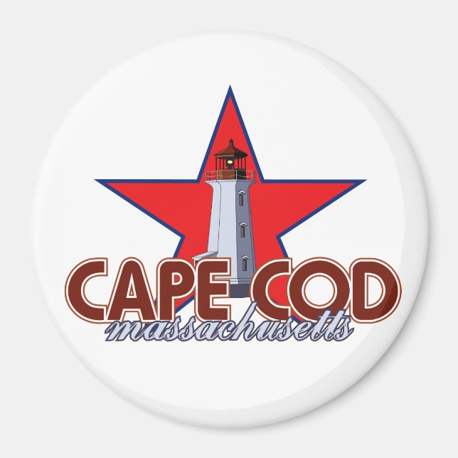 Cape Cod Lighthouse Magnet (Vorne)