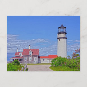 Cape Cod Lighthouse Postkarte