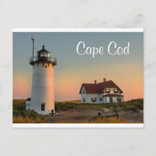 Cape Cod Lighthouse Provincetown MA Postkarte