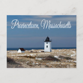 Cape Cod Lighthouse Provincetown MA Postkarte