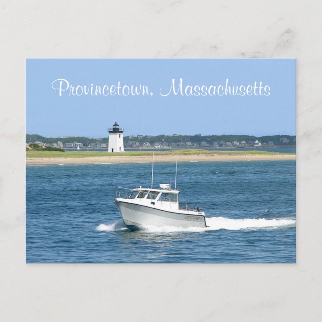 Cape Cod Lighthouse Provincetown MA Postkarte (Vorderseite)