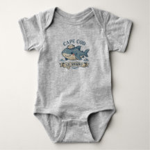 Cape Cod Lil' Sharky Baby Bodysuit