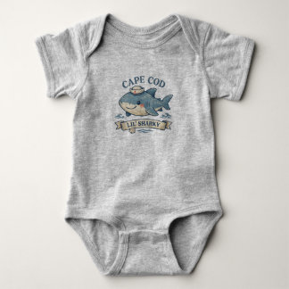 Cape Cod Lil’ Sharky Baby-Shirt Baby Strampler