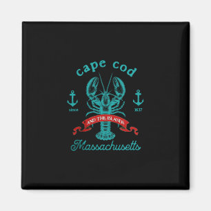 Cape Cod Ma Hummerfischen Vintage Machusetts Anden Magnet