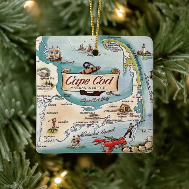 Cape Cod MA Ornament (Baum)