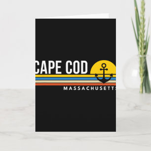 Cape Cod Machusetts Ma Vintage Retro Souvenirs Boo Karte