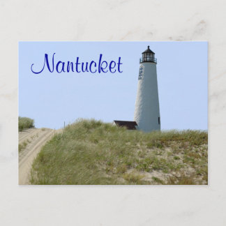 Cape Cod Mass Nantucket Lighthouse Postkarte