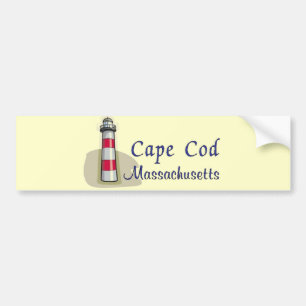 Cape Cod Massachusetts Autoaufkleber