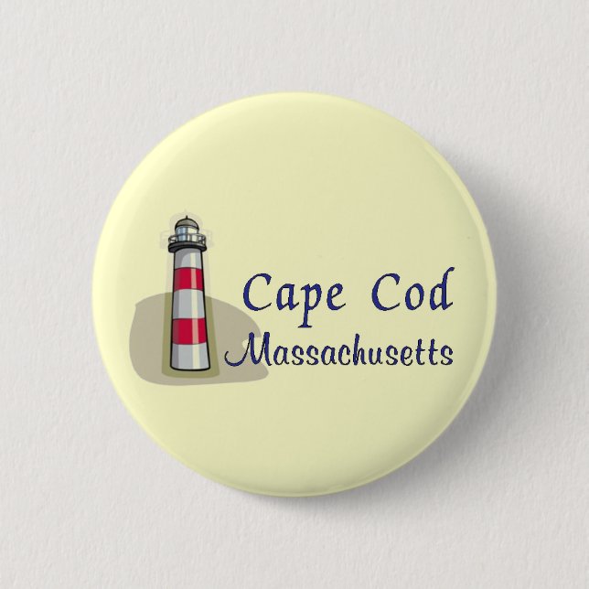 Cape Cod Massachusetts Button (Vorderseite)