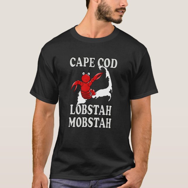 Cape Cod Massachusetts Funny LOBSTER T-Shirt (Vorderseite)