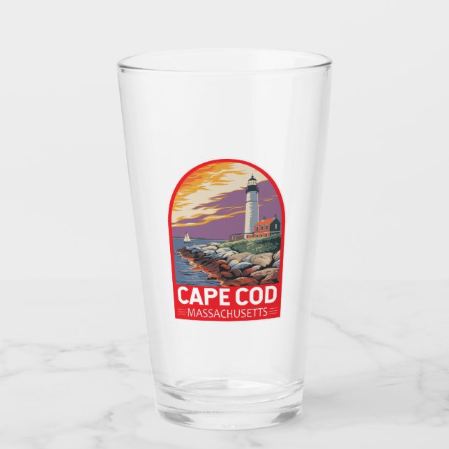 Cape Cod Massachusetts Glas (Vorderseite)